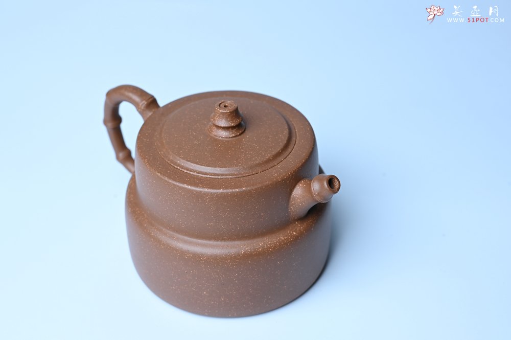 紫砂壶图片：美壶特惠 精致秀雅趣竹壶 茶人醉爱 - 全手工紫砂壶网