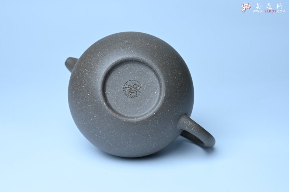 紫砂壶图片：美壶特惠 精致青段大亨掇只壶 茶人醉爱 - 全手工紫砂壶网