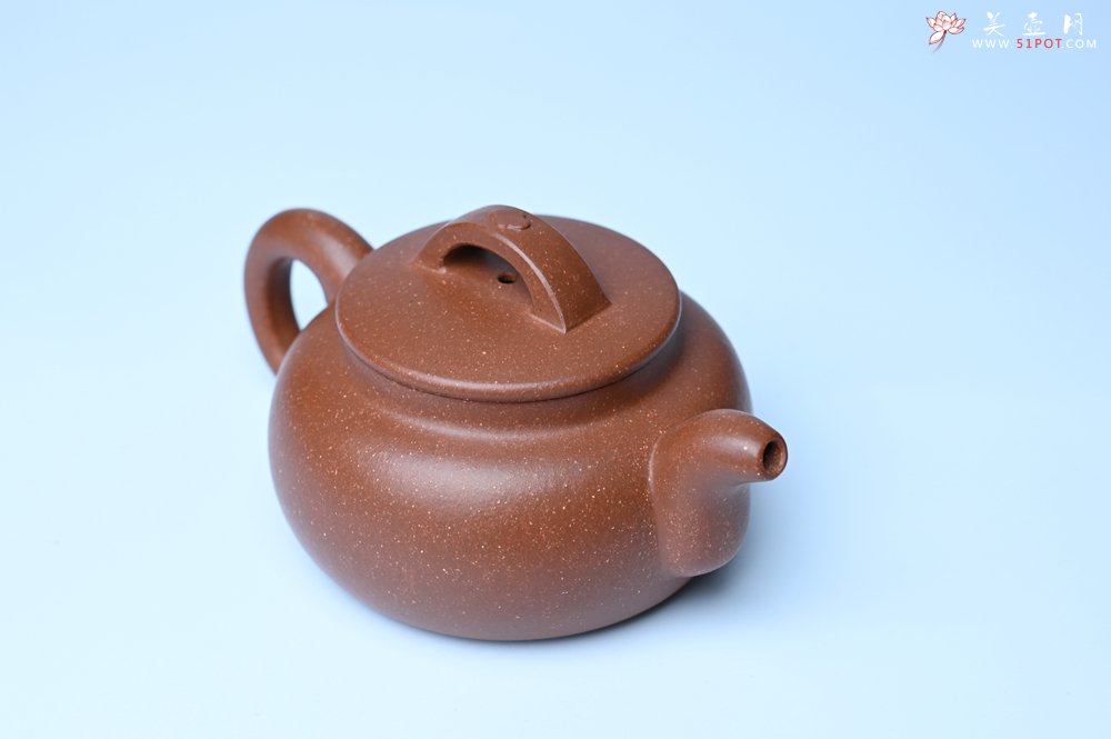 紫砂壶图片：美壶特惠 特好降坡泥大口实用思韵壶 茶人醉爱 - 全手工紫砂壶网
