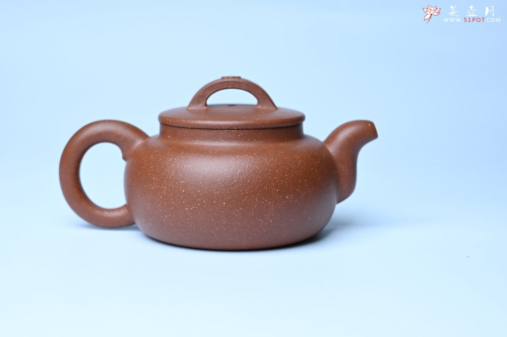 紫砂壶图片：美壶特惠 特好降坡泥大口实用思韵壶 茶人醉爱 - 全手工紫砂壶网