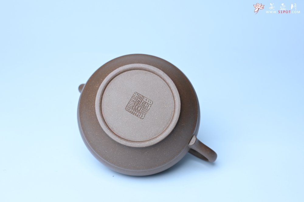 紫砂壶图片：美壶特惠 紫砂壶手工手制青灰段泥巨轮壶 茶壶 茶具 单壶 - 全手工紫砂壶网