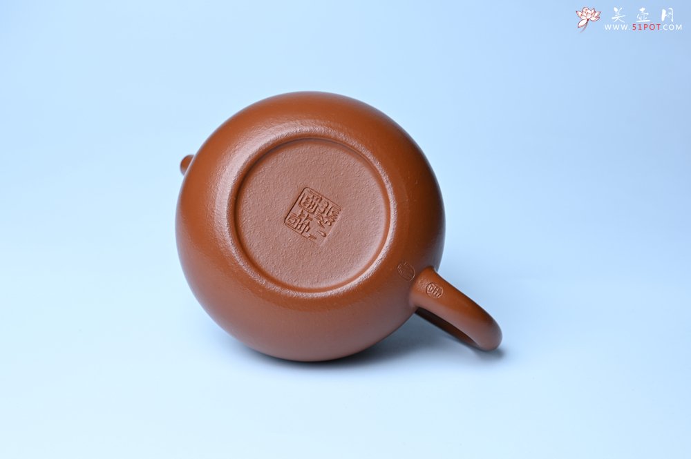 紫砂壶图片：潜力股周小培 油润黄龙山朱泥 全手工文旦壶 壶特好 期待与您结缘 - 全手工紫砂壶网