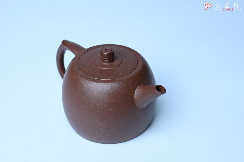 紫砂壶图片：美壶特惠 特好底槽青曼生井锤壶 茶人醉爱 - 全手工紫砂壶网