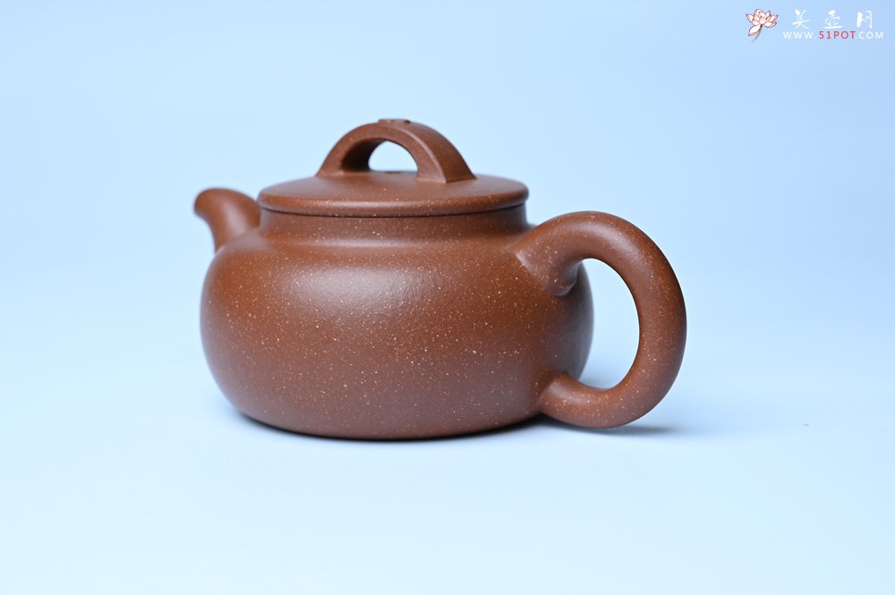 紫砂壶图片：美壶特惠 特好降坡泥大口实用思韵壶 茶人醉爱 - 全手工紫砂壶网