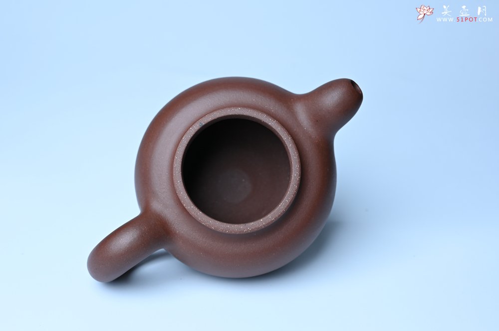 紫砂壶图片：美壶特惠 黑星红拼紫泥（家藏限量）道洪圆珠壶 - 全手工紫砂壶网