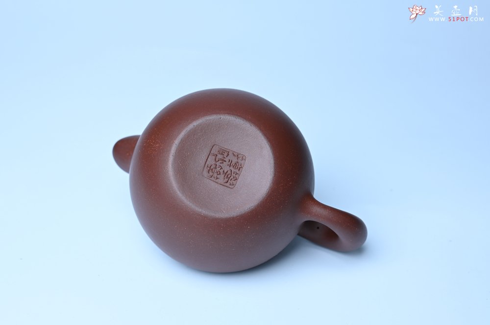 紫砂壶图片：迎中秋特惠 周老师精工力作 道洪圆珠 超精致 出水如柱 - 全手工紫砂壶网