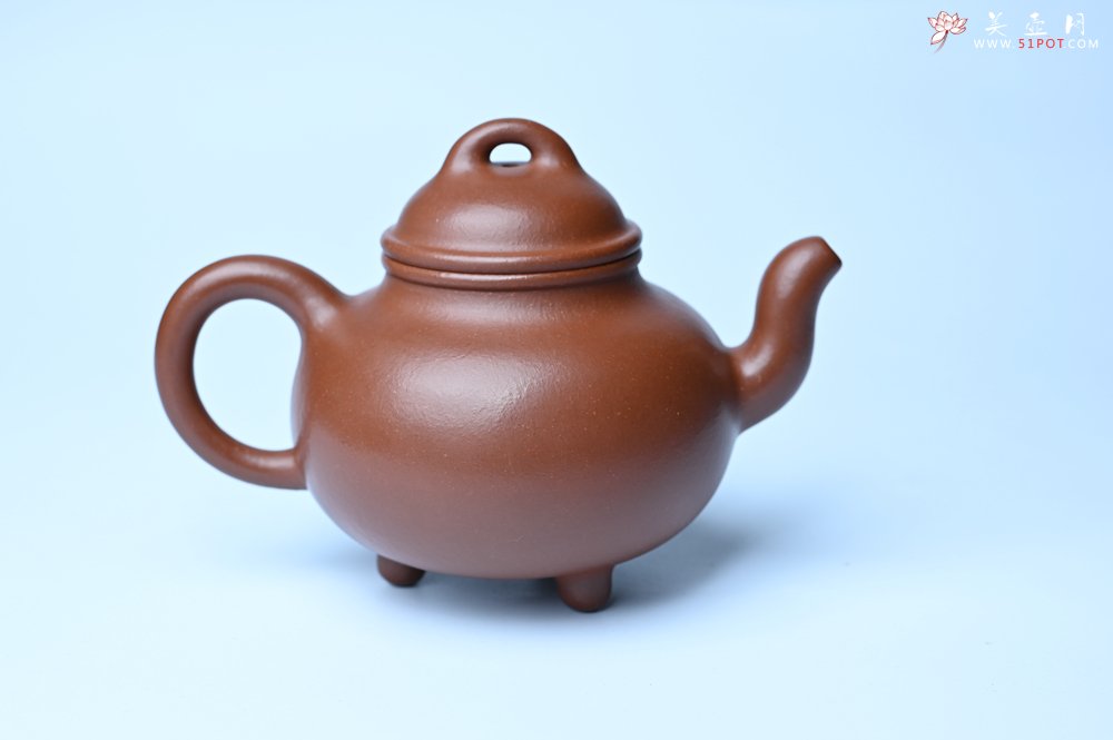 紫砂壶图片：潜力股周小培老师 特好清水泥全手工过桥乳鼎壶 期待与您结缘 - 全手工紫砂壶网