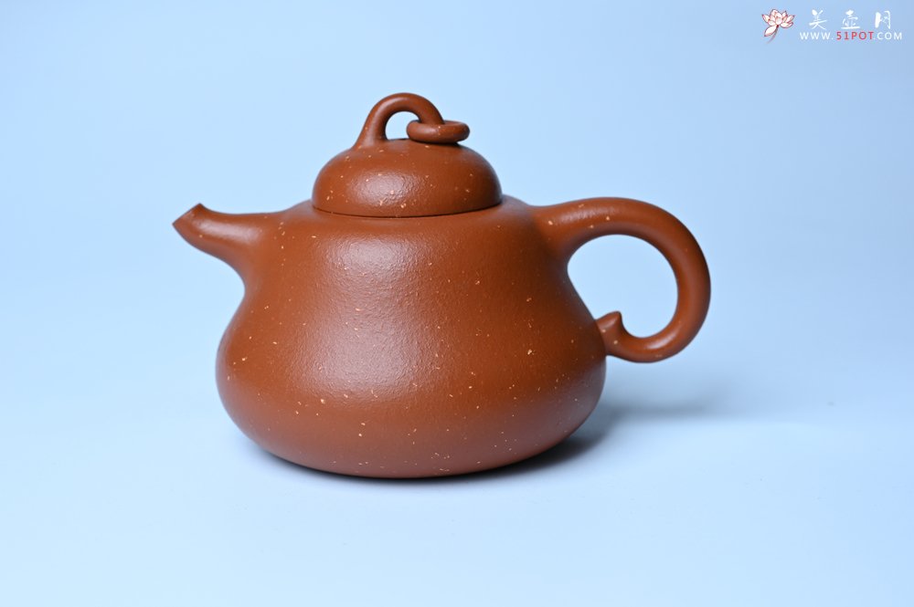 紫砂壶图片：美壶特惠 特好铺砂红泥福禄葫芦壶 茶人醉爱 - 全手工紫砂壶网