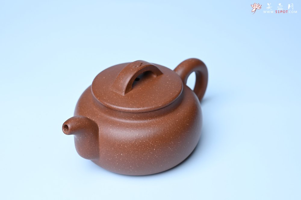 紫砂壶图片：美壶特惠 特好降坡泥大口实用思韵壶 茶人醉爱 - 全手工紫砂壶网
