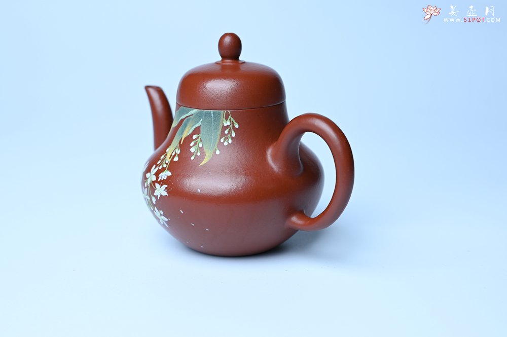紫砂壶图片：美壶特惠 优质朱泥梨形壶 工夫茶具  茶人醉爱 - 全手工紫砂壶网