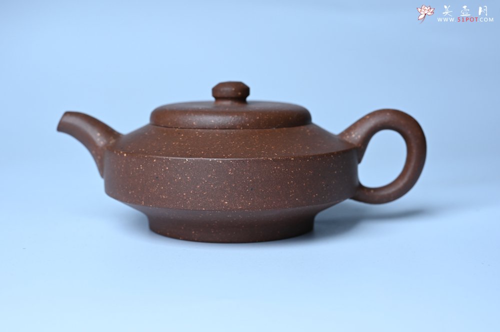 紫砂壶图片：美壶特惠 特好高温老降坡泥汉君壶 - 全手工紫砂壶网