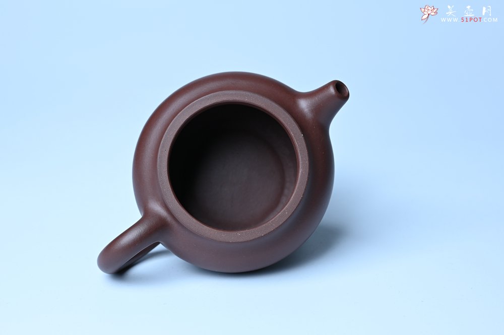 紫砂壶图片：特好老紫泥全手工寿桃壶 茶人醉爱 - 全手工紫砂壶网