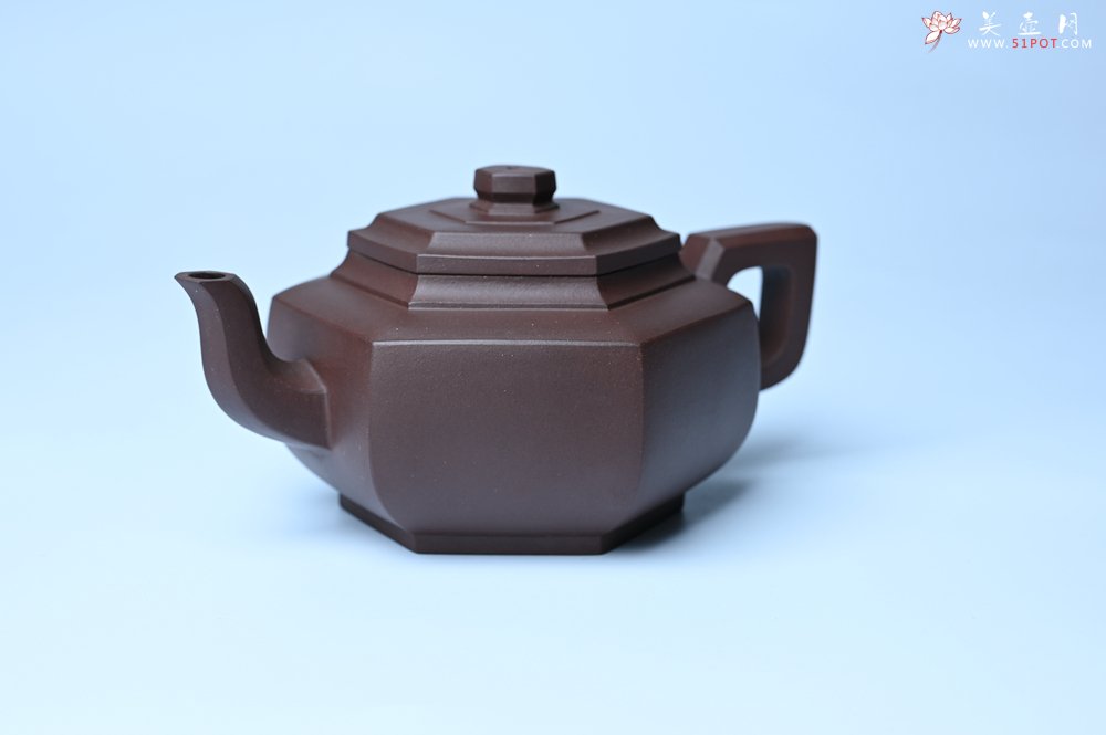 紫砂壶图片：美壶特惠 潜力股凌晨老师 精致紫泥全手工雪华壶 期待与您结缘 - 全手工紫砂壶网