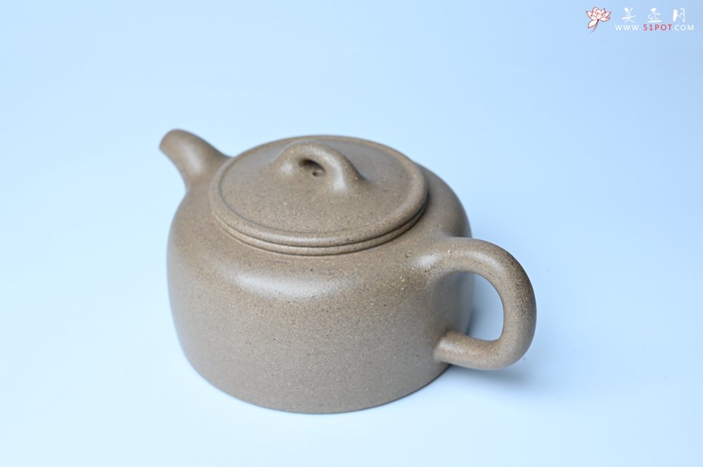 紫砂壶图片：特好高温本山老段泥 全手工过桥井栏壶 - 全手工紫砂壶网