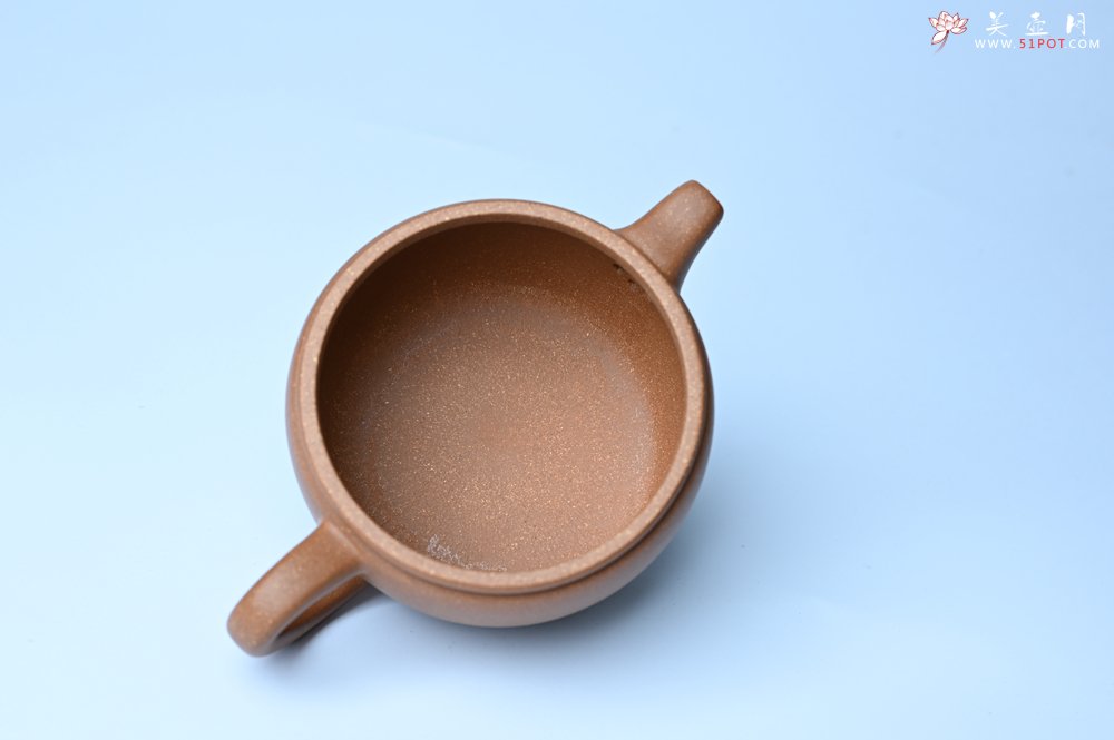 紫砂壶图片：美壶特惠 精致黄降坡泥汉瓦壶 茶人醉爱 - 全手工紫砂壶网