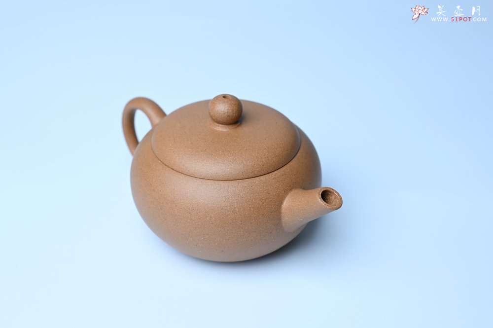 紫砂壶图片：美壶特惠 特好老段泥圆珠壶 - 全手工紫砂壶网