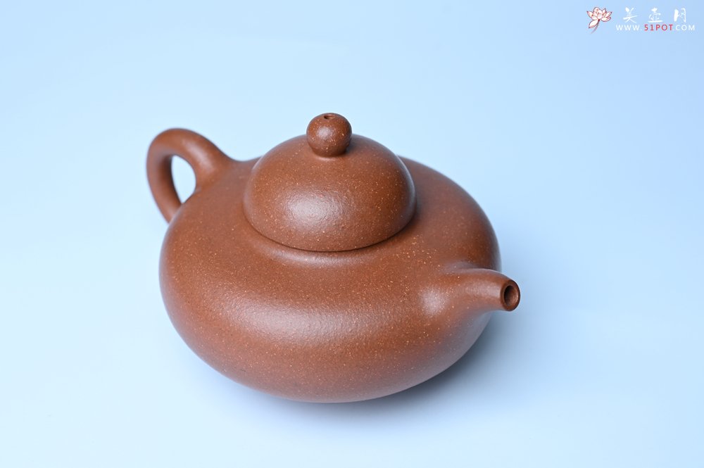 紫砂壶图片：美壶特惠 精致特好降坡泥华颖壶 茶人醉爱 - 全手工紫砂壶网