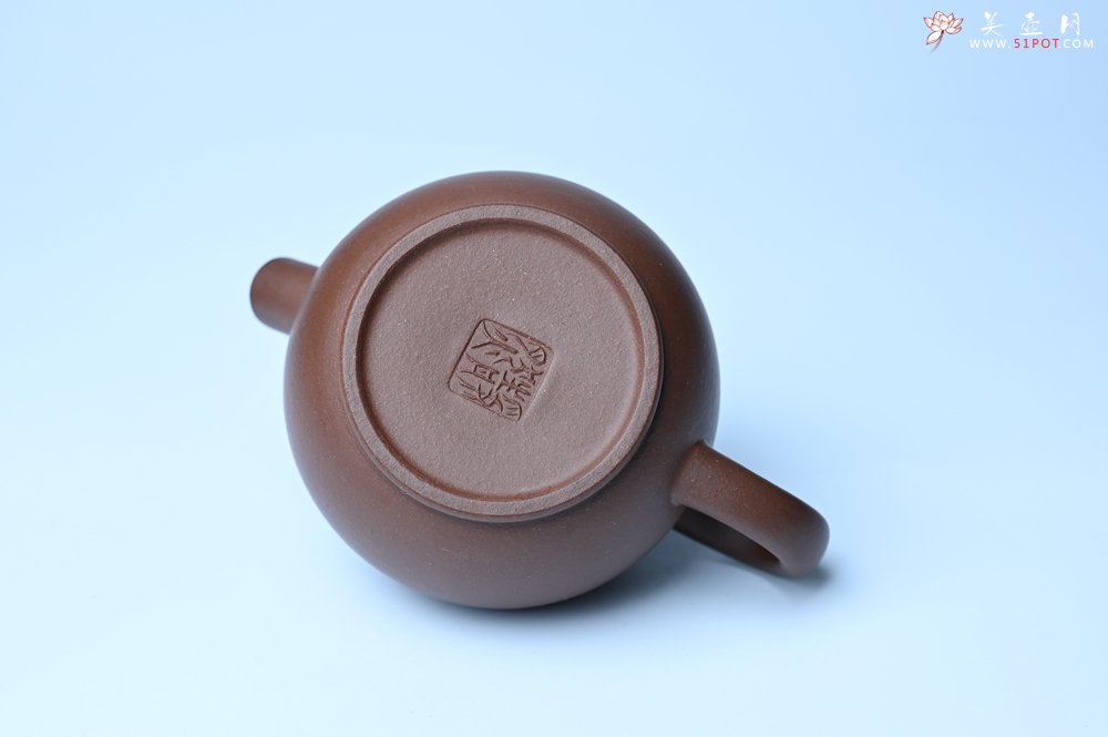 紫砂壶图片：美壶特惠 精致黑星红拼紫泥（家藏限量）大炮巨轮壶 球孔出水爽利 茶人醉爱 - 全手工紫砂壶网