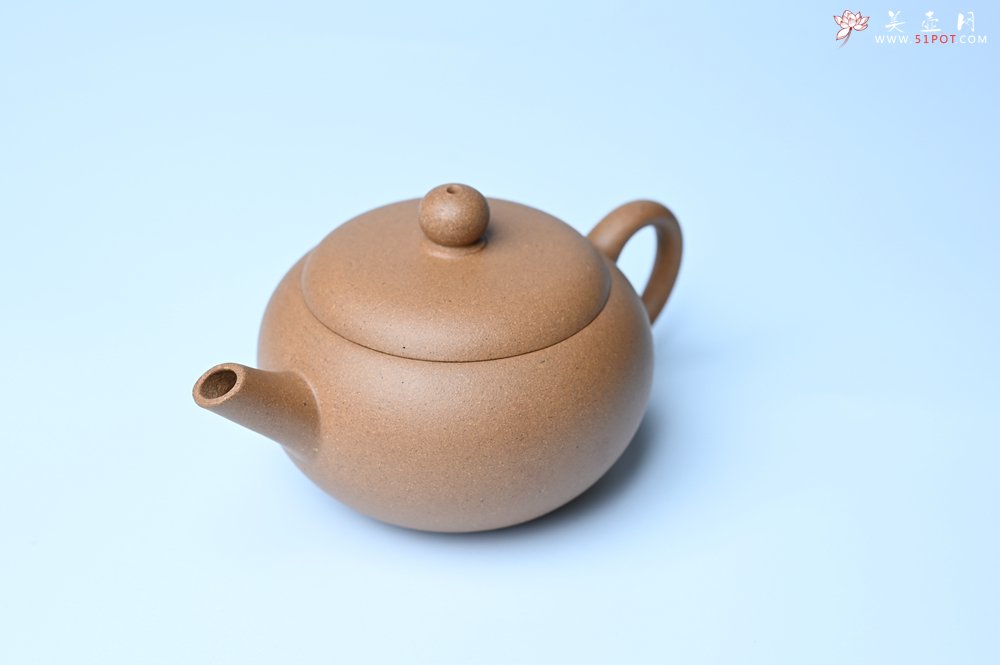 紫砂壶图片：美壶特惠 特好老段泥圆珠壶 - 全手工紫砂壶网