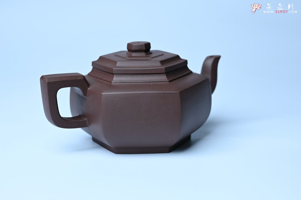 紫砂壶图片：美壶特惠 潜力股凌晨老师 精致紫泥全手工雪华壶 期待与您结缘 - 全手工紫砂壶网