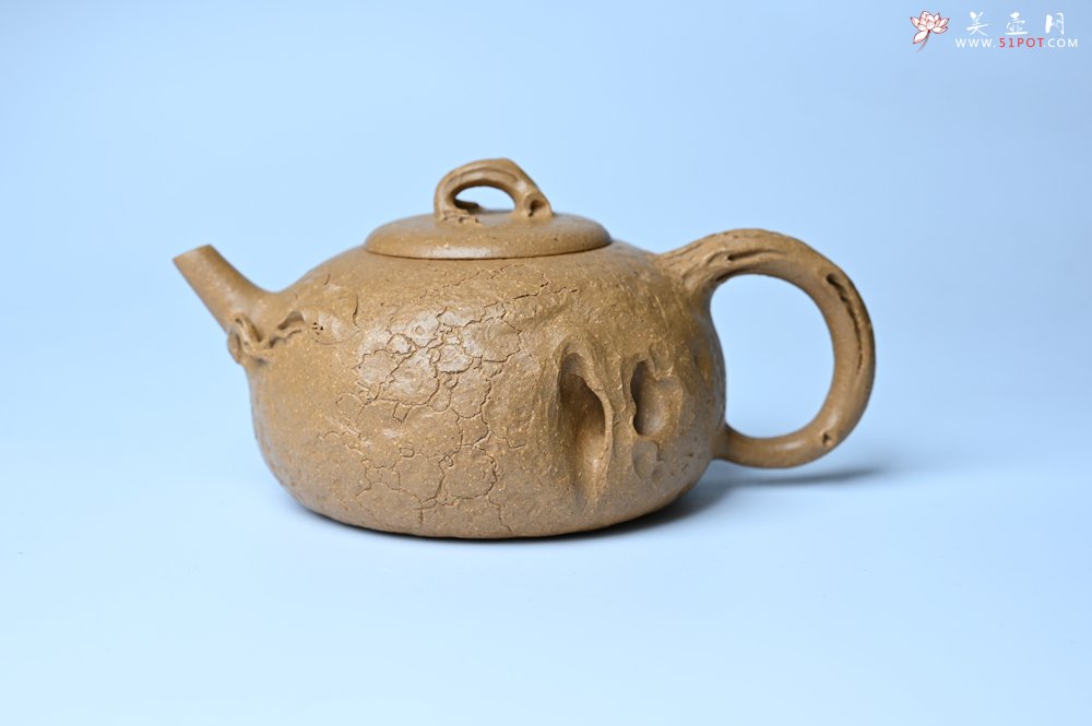 紫砂壶图片：美壶特惠 特好老段泥全手工供春壶 茶人醉爱 - 全手工紫砂壶网