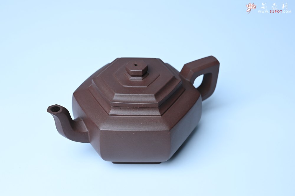 紫砂壶图片：美壶特惠 潜力股凌晨老师 精致紫泥全手工雪华壶 期待与您结缘 - 全手工紫砂壶网