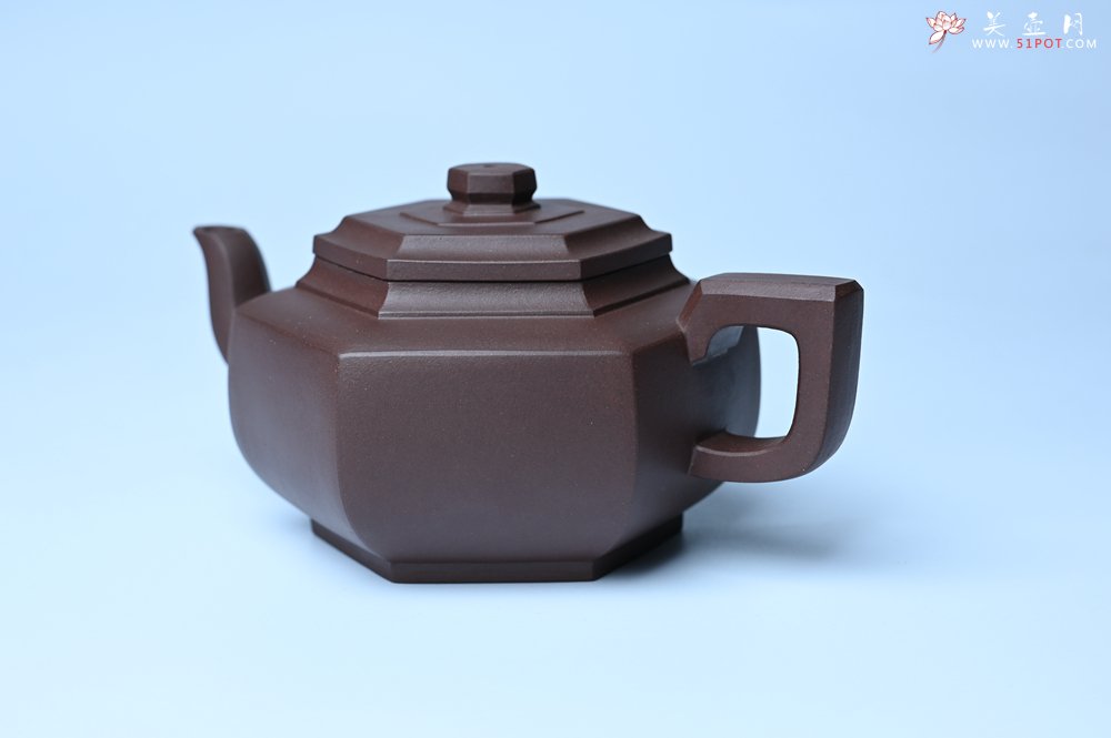 紫砂壶图片：美壶特惠 潜力股凌晨老师 精致紫泥全手工雪华壶 期待与您结缘 - 全手工紫砂壶网