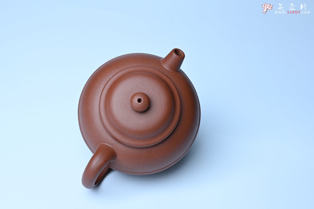 紫砂壶图片：美壶特惠 精致老清水泥腰线巨轮壶 茶人醉爱 - 全手工紫砂壶网
