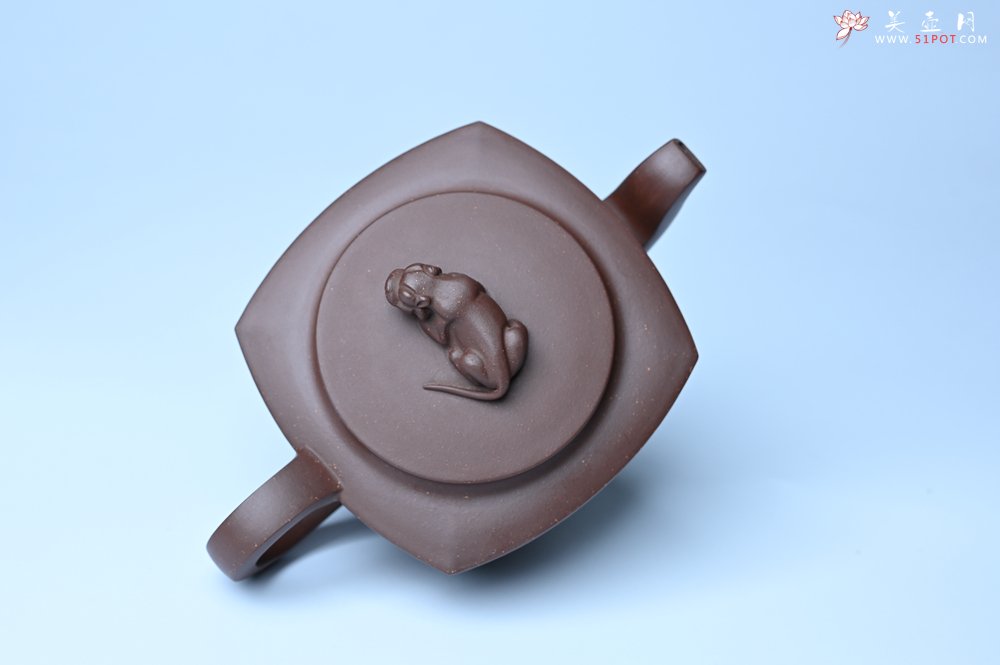 紫砂壶图片：美壶年底特惠 精工卧虎藏龙壶 难度大 茶人醉爱 - 全手工紫砂壶网