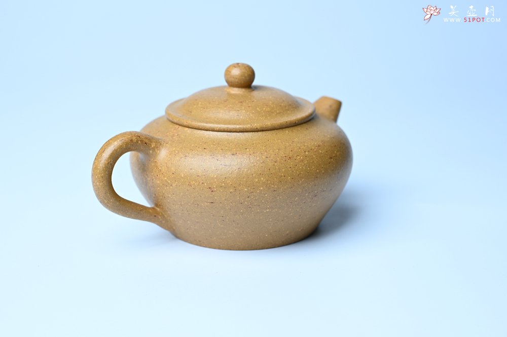 紫砂壶图片：美壶特惠 特好桃花段泥碗玉紫砂壶 茶人醉爱 - 全手工紫砂壶网