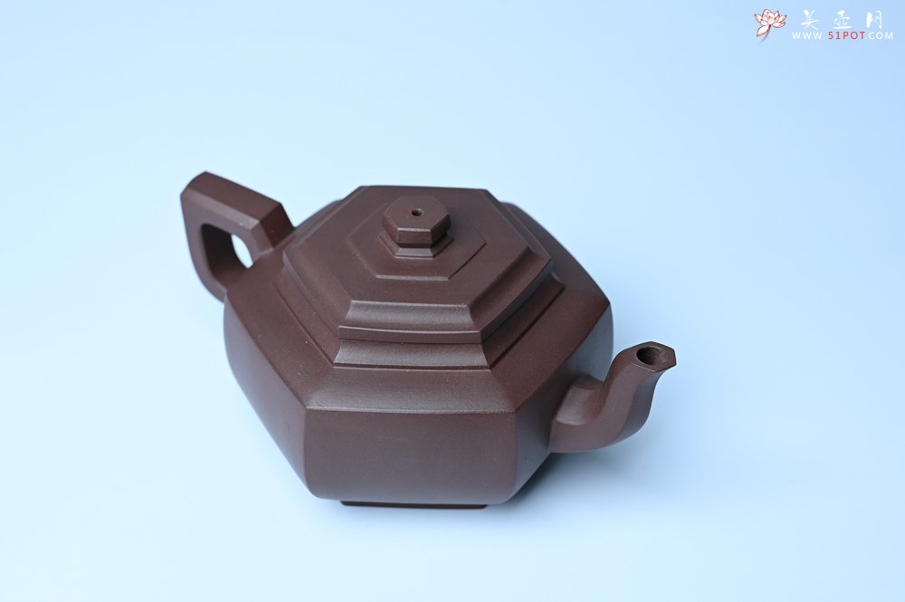 紫砂壶图片：美壶特惠 潜力股凌晨老师 精致紫泥全手工雪华壶 期待与您结缘 - 全手工紫砂壶网