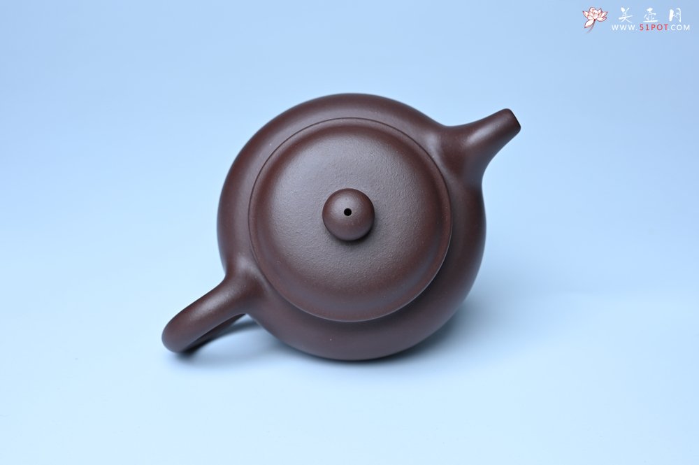 紫砂壶图片：潜力股周小培 特好老底槽青全手工仿古壶 茶人醉爱 - 全手工紫砂壶网