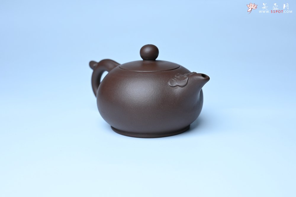 紫砂壶图片：美壶特惠 优质老紫泥福在眼前壶 茶人醉爱 - 全手工紫砂壶网