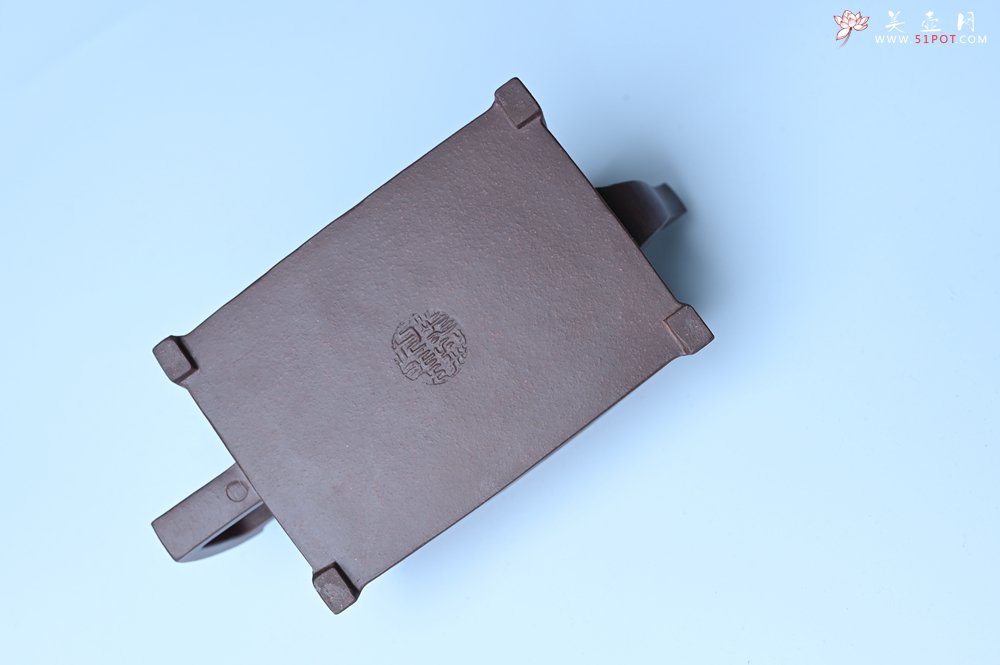 紫砂壶图片：美壶特惠 精致紫泥琴壶 难度大 茶人醉爱 - 全手工紫砂壶网