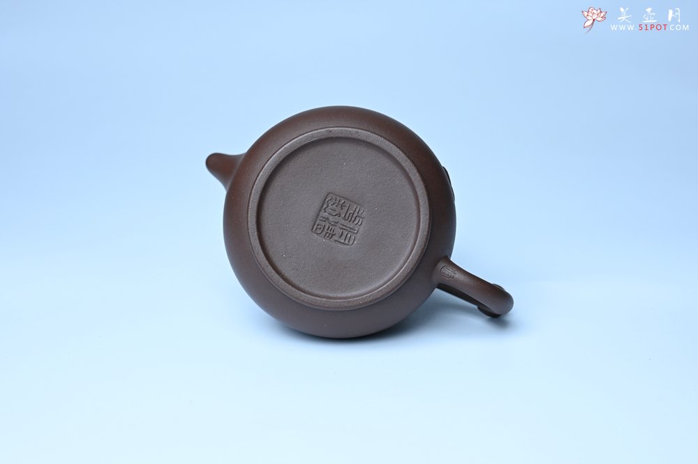 紫砂壶图片：美壶特惠 优质老紫泥福在眼前壶 茶人醉爱 - 全手工紫砂壶网