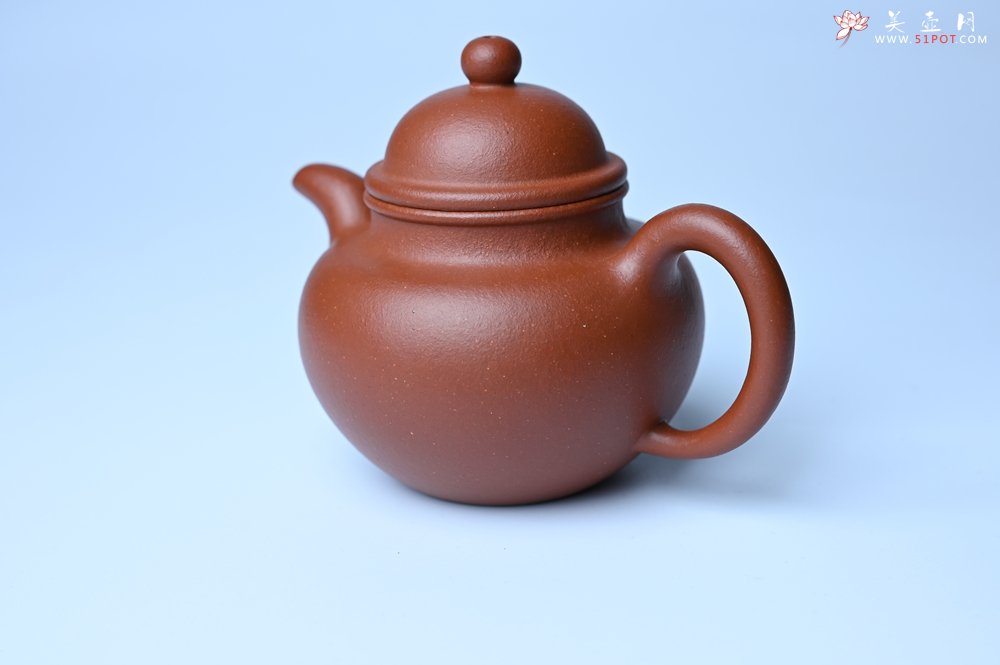紫砂壶图片：美壶特惠 特好降坡泥寿珍掇球壶 茶人最爱 - 全手工紫砂壶网