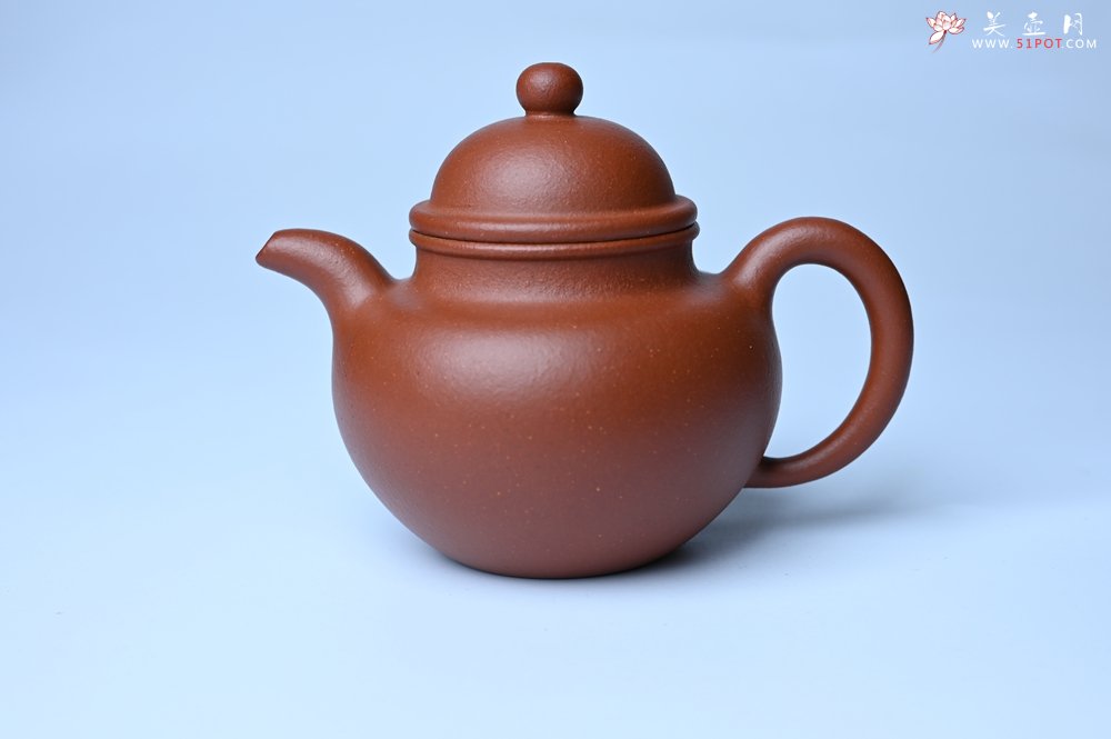 紫砂壶图片：美壶特惠 特好降坡泥寿珍掇球壶 茶人最爱 - 全手工紫砂壶网