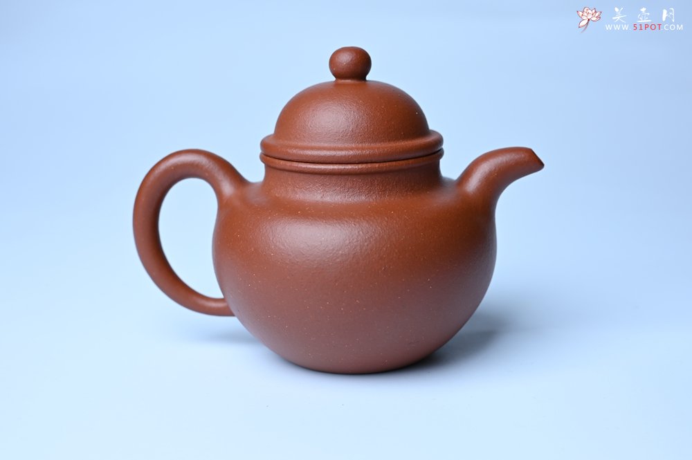紫砂壶图片：美壶特惠 特好降坡泥寿珍掇球壶 茶人最爱 - 全手工紫砂壶网