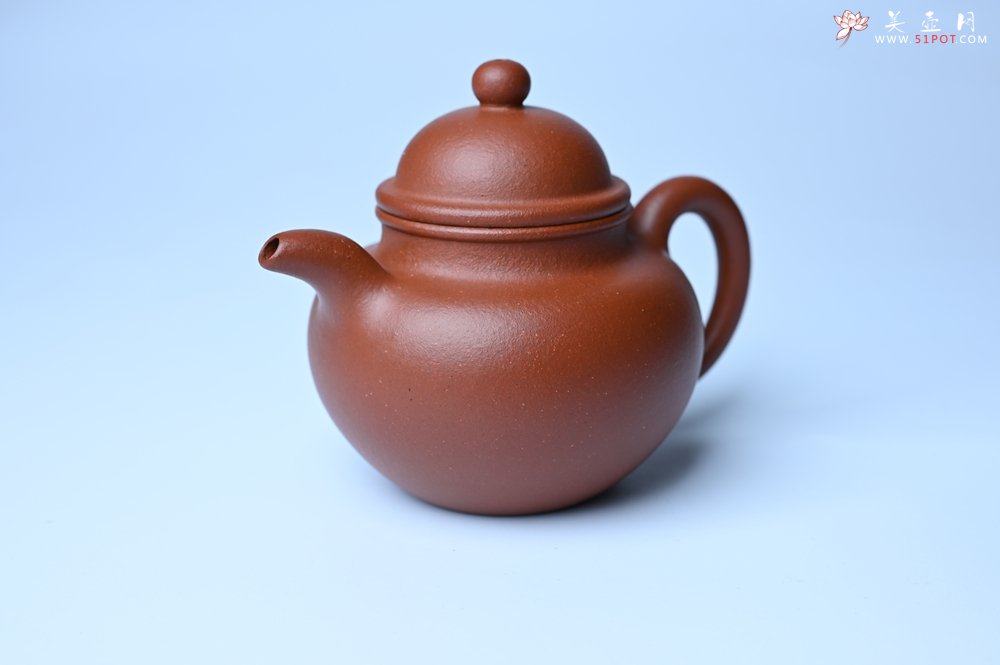 紫砂壶图片：美壶特惠 特好降坡泥寿珍掇球壶 茶人最爱 - 全手工紫砂壶网
